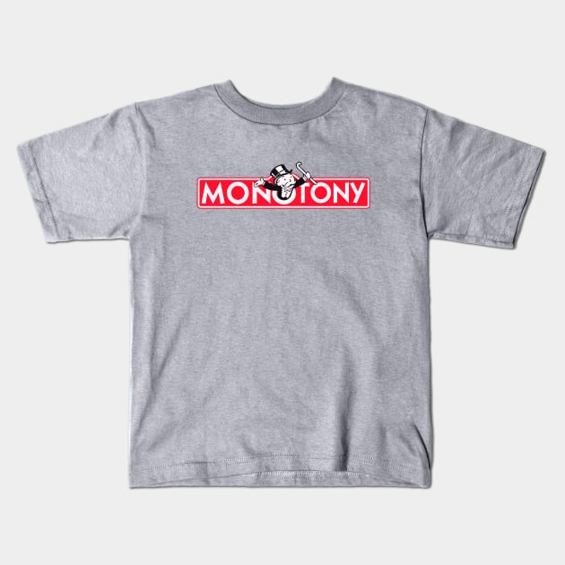 Monotony - Board Game Shirts Kids T-Shirt by toruandmidori